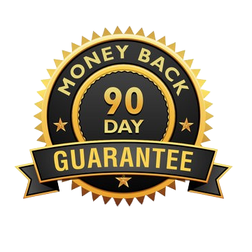 90 day money-back guarantee logo